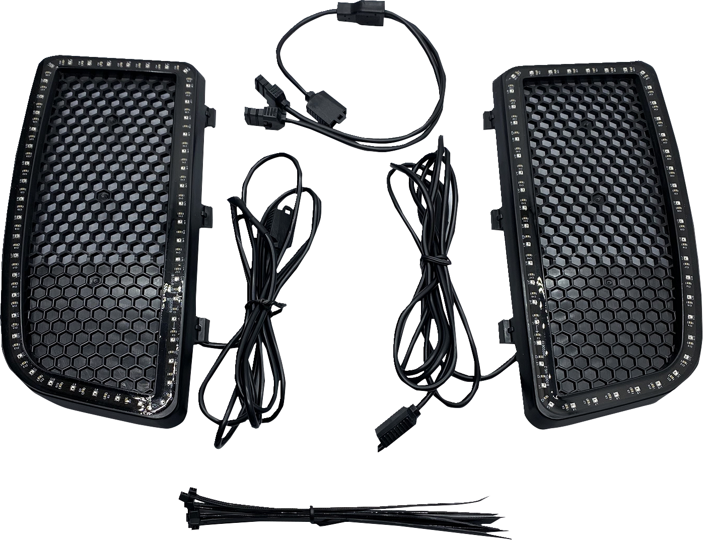 Custom dynamics ProGLOW™ LED Light Inserts - Lower Fairing Harley Davidson