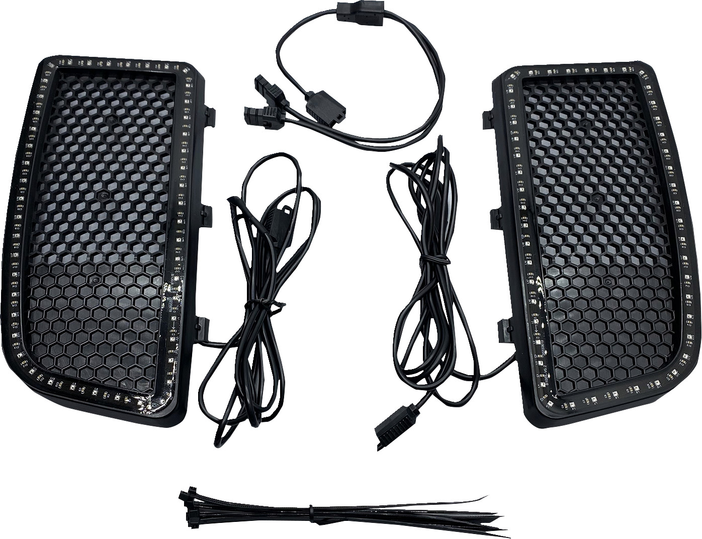 Custom dynamics ProGLOW™ LED Light Inserts - Lower Fairing Harley Davidson