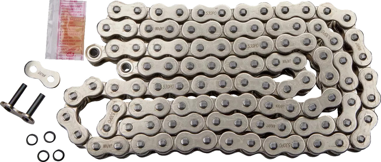 Drag specialties 530 Series - O-Ring Chain - Chrome - 112 Links