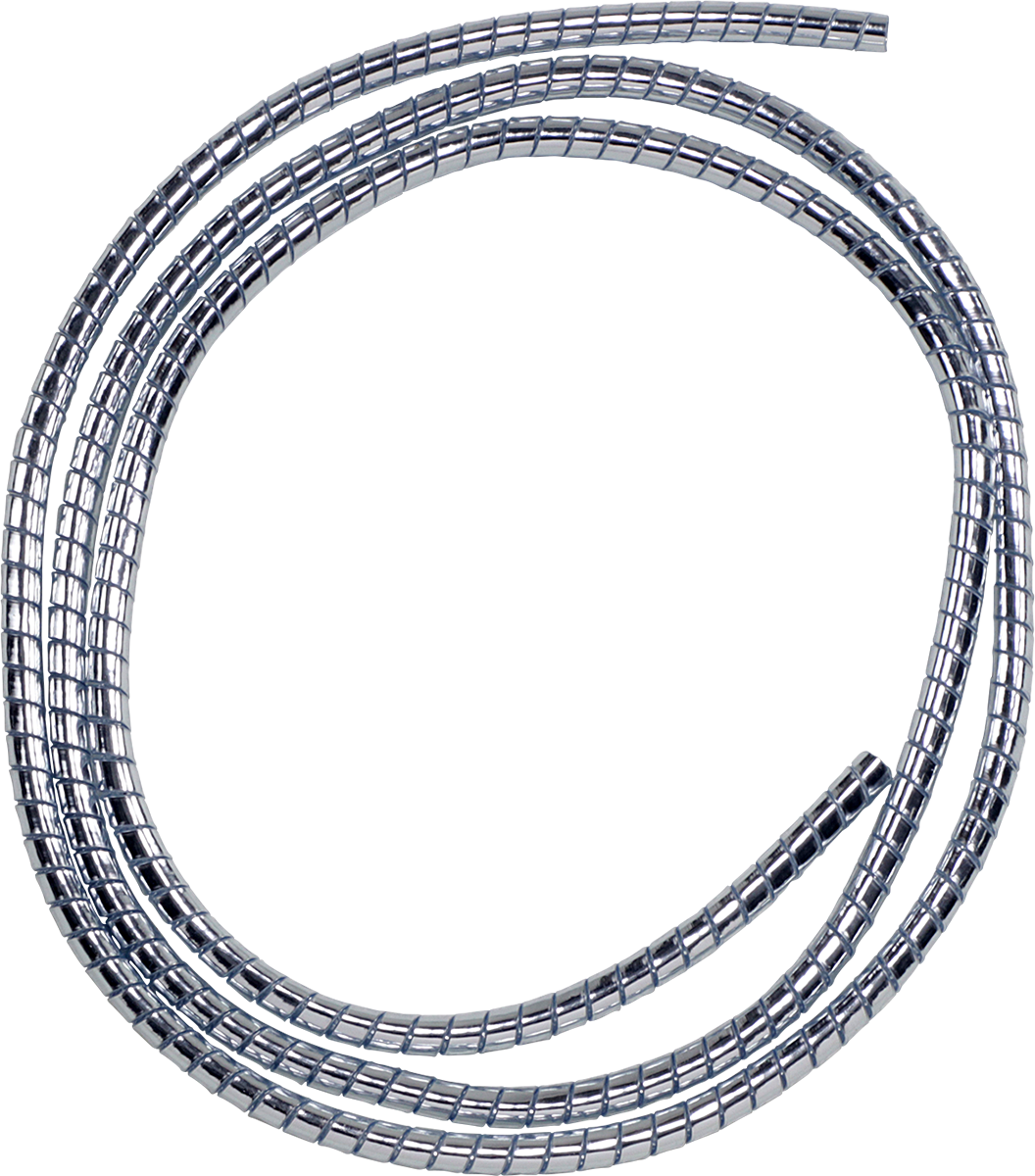 Drag Specialties Chrome Cable/Wire Covering