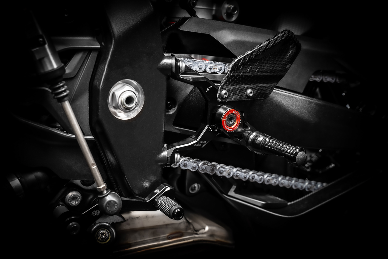 Gilles Tooling MUE2 Rearsets BMW S1000R / M1000R 2021-2025