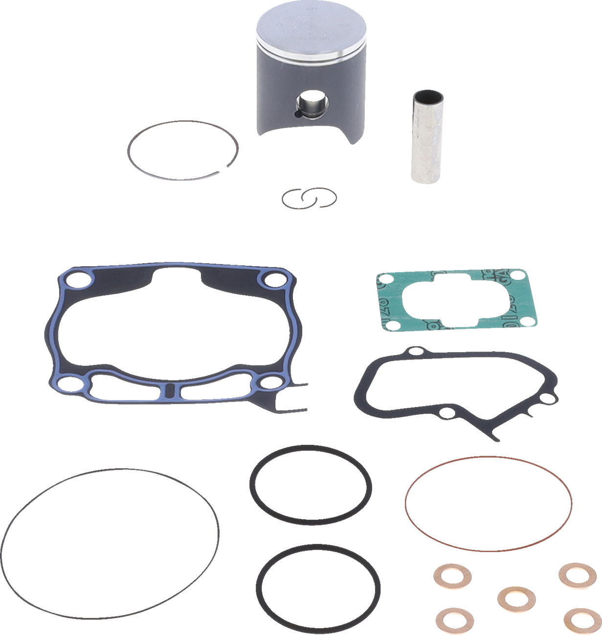 Piston Kit with Gaskets for 2-Strokes