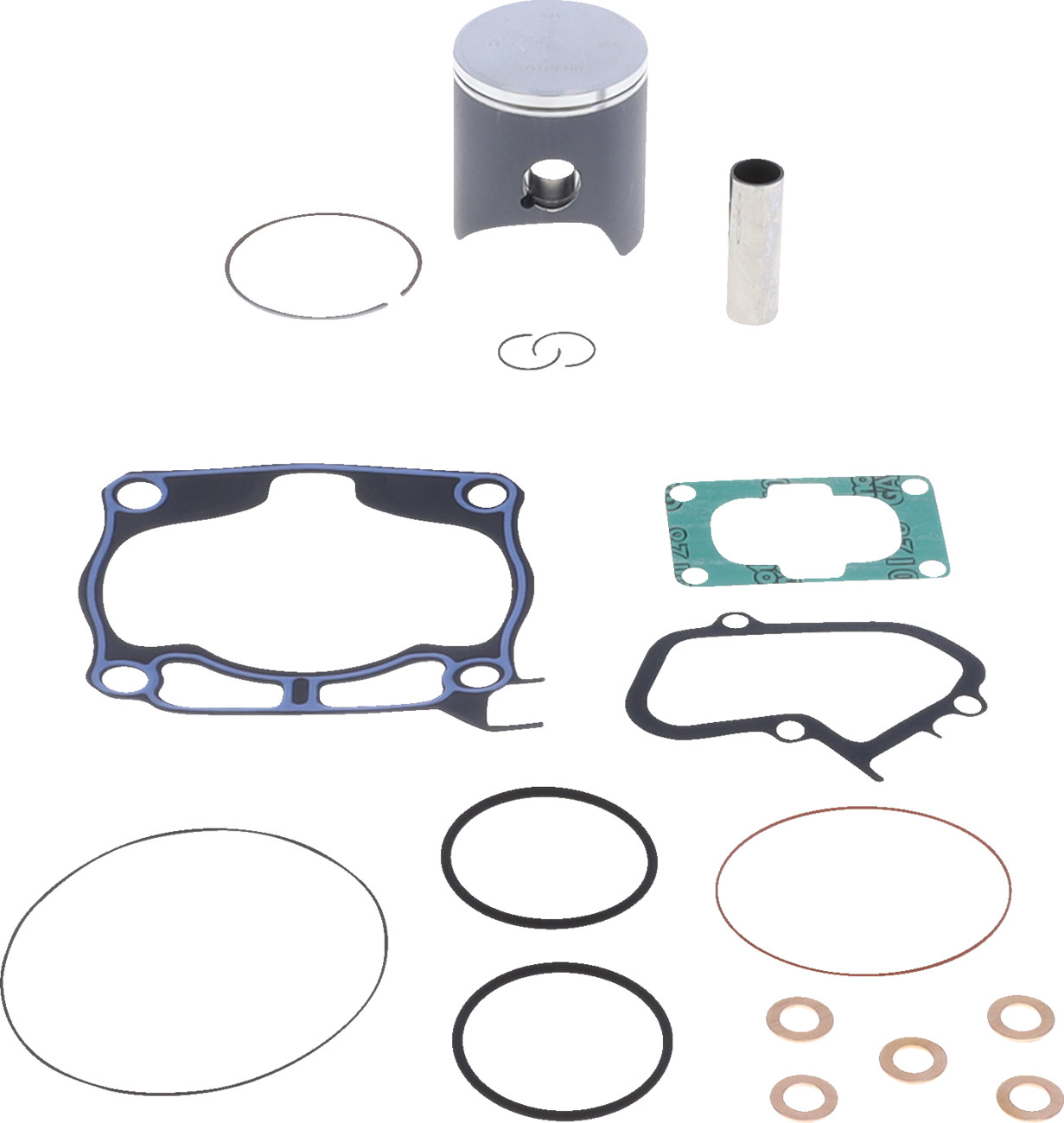 Piston Kit with Gaskets for 2-Strokes