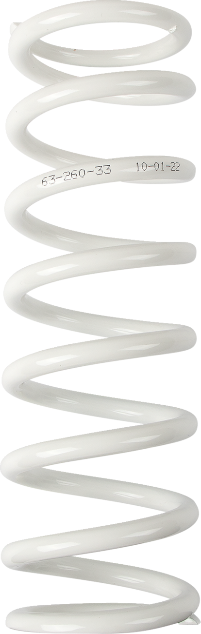 Moose offroad Shock Spring - 63 mm OD - 33 n/mm - White Husqvarna/KTM/Gas Gas