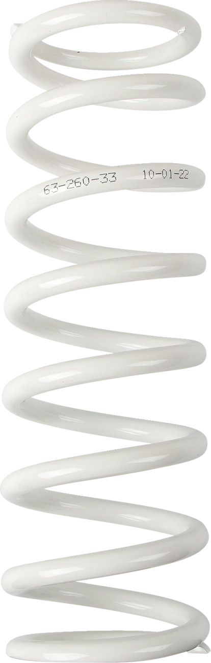Moose offroad Shock Spring - 63 mm OD - 33 n/mm - White Husqvarna/KTM/Gas Gas