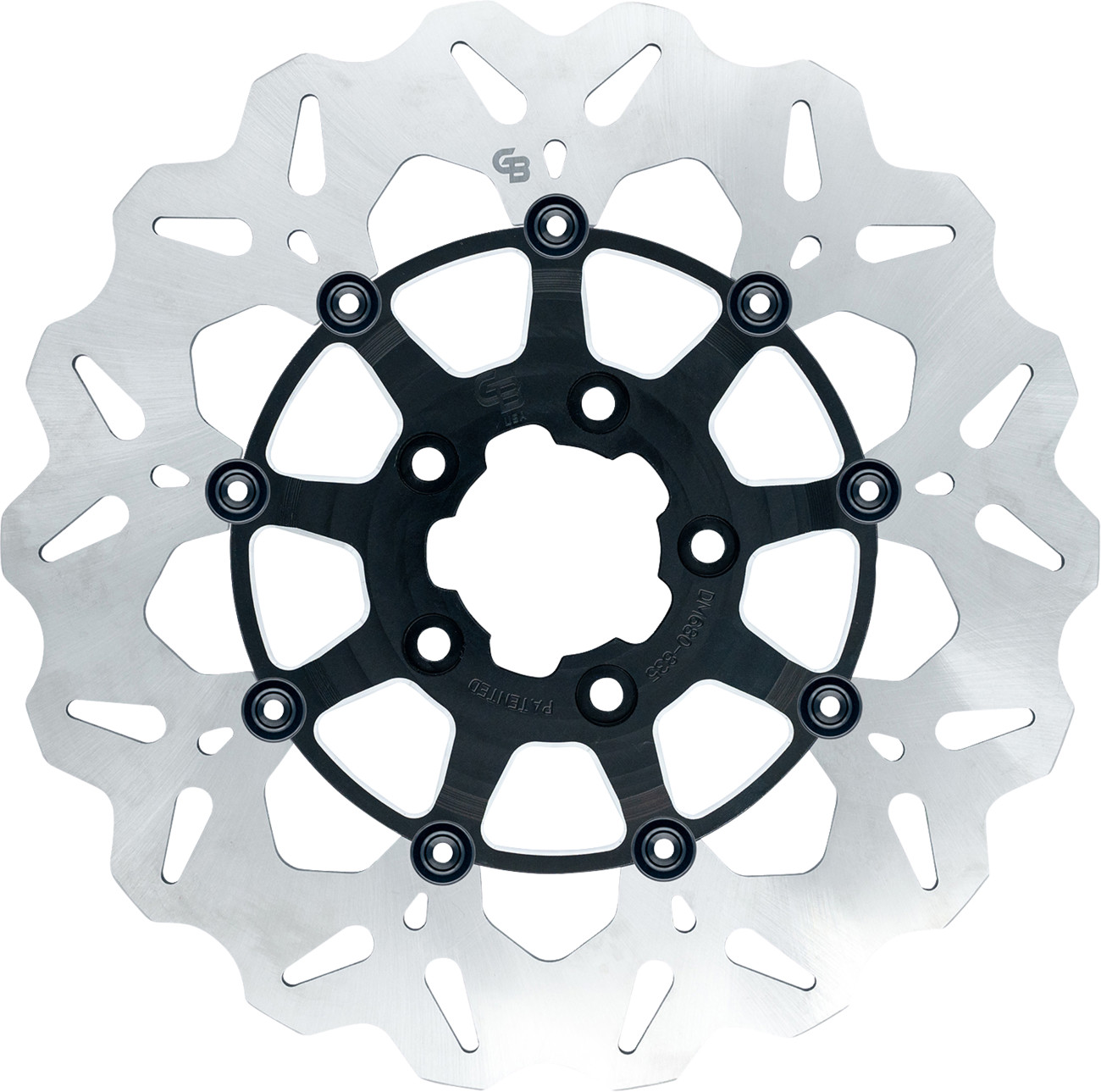 GBrakes 11.8" Floating Wave Front Brake Rotor For Harley 2006-2026
