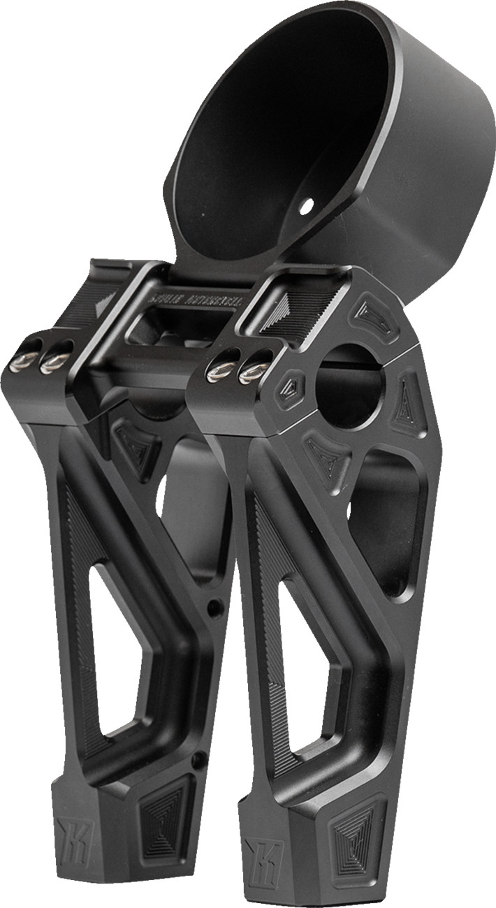 Kodlin USA Fastback Risers With Gauge Mount For Harley Low Rider S 2022-2025