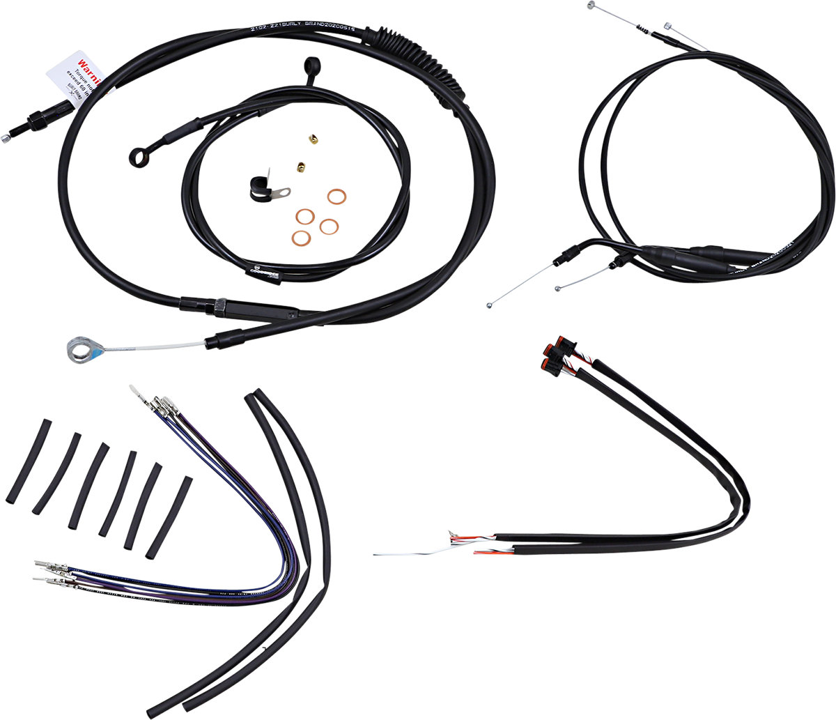 Burly Handlebar Cable Installation Kit For Harley Sportster 2014-2022