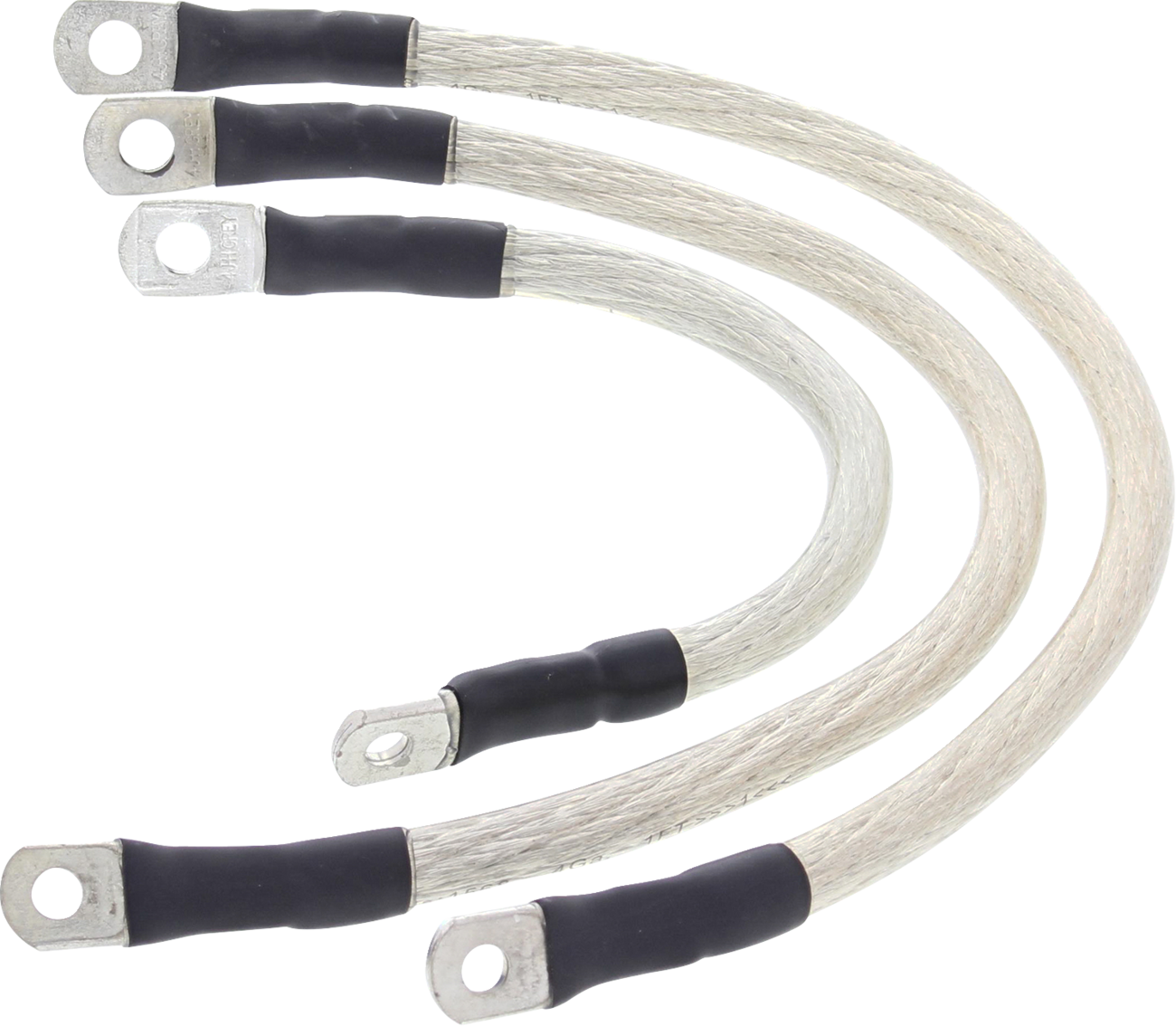 All balls Battery Cable Kit - Clear Harley Davidson