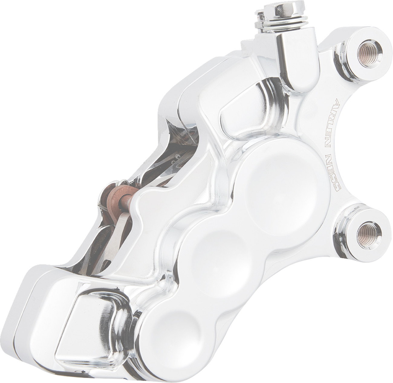 Arlen Ness Front 6 Piston Differential Bore Caliper For Harley With 11.8" Rotors 2006-2026