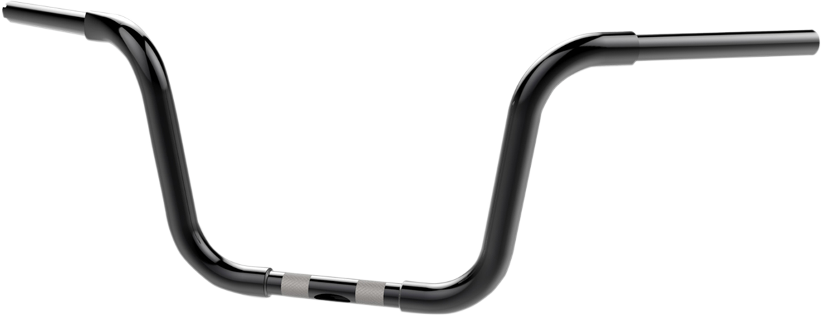 Khrome werks 1-1/4" Bobber Ape Hanger Handlebar - 10" - Black Harley Davidson
