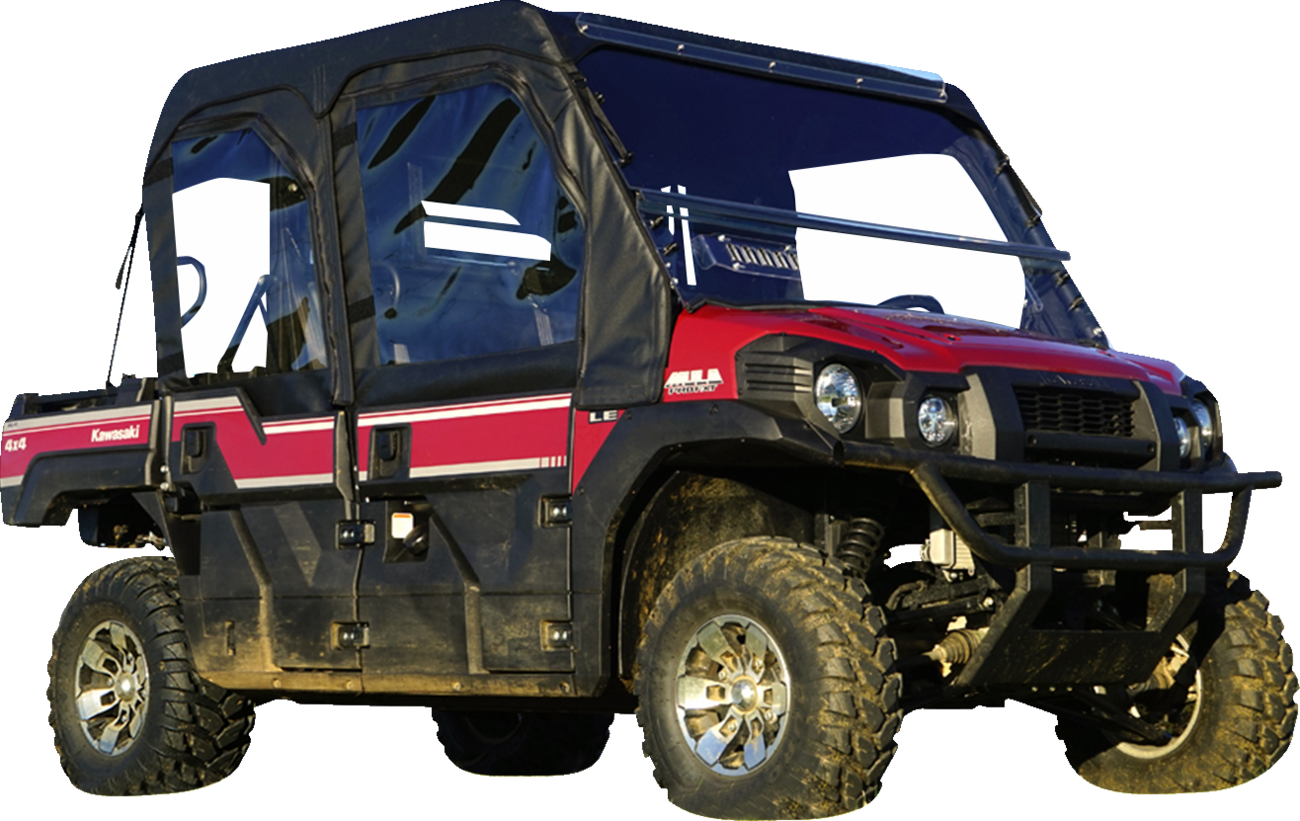 Seizmik Soft Upper Door Kit Kawasaki Mule 2015-2025
