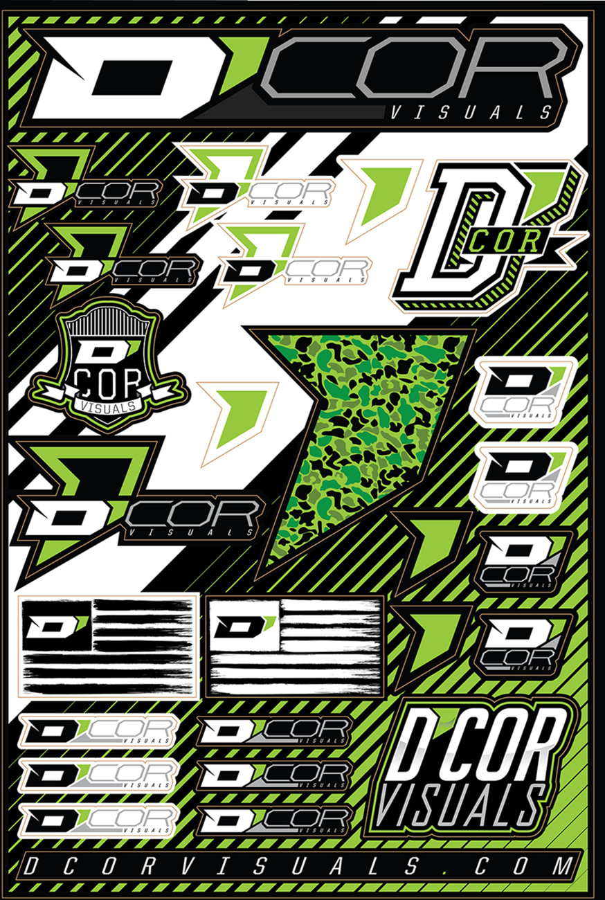 D'COR VISUALS Decal Sheet