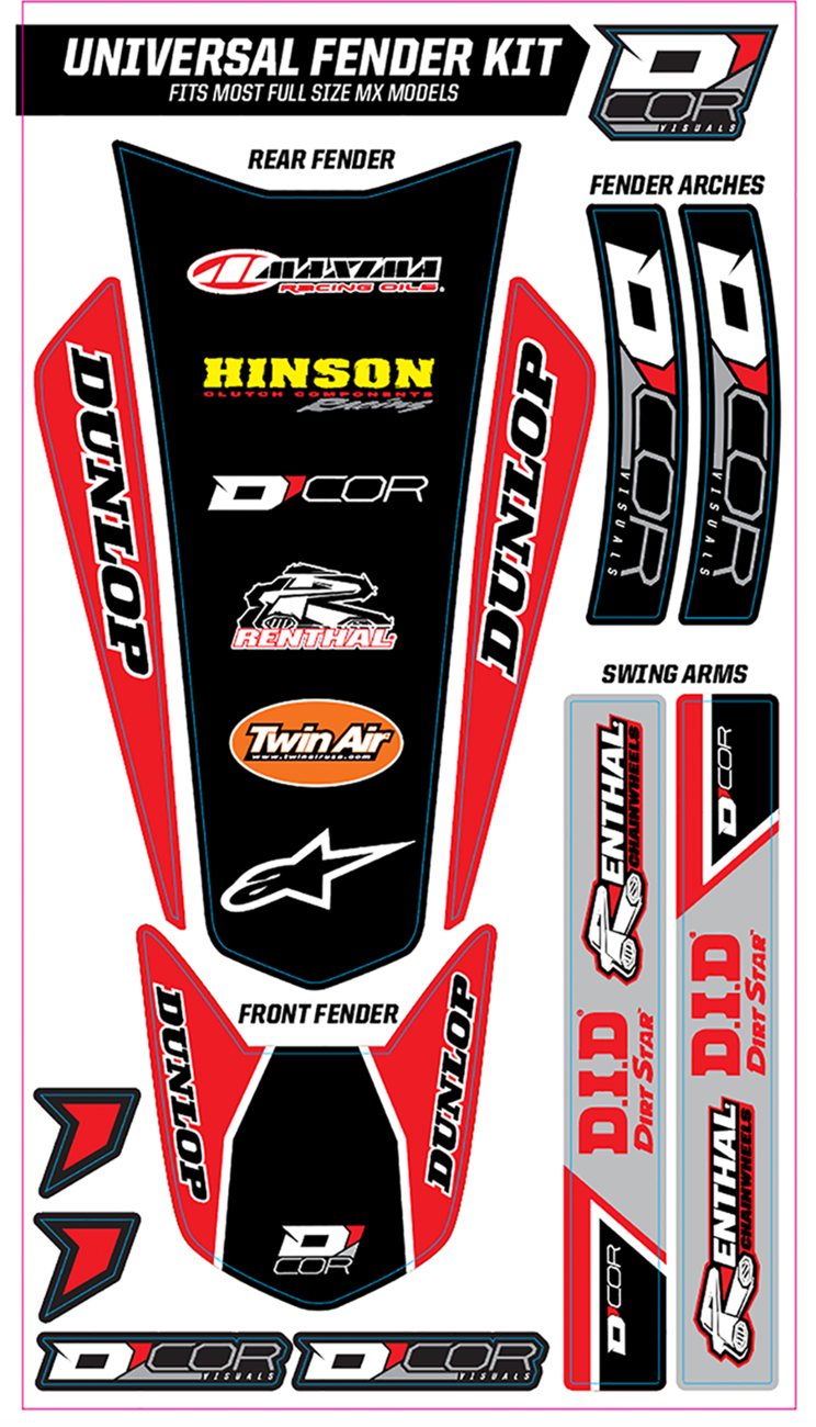 D'COR VISUALS Universal Trim Kit