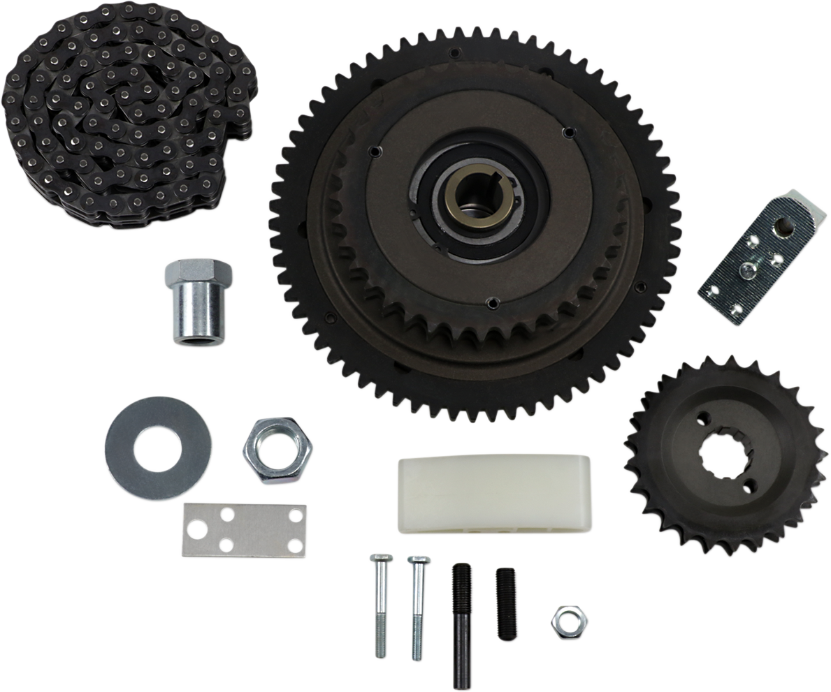 BELT DRIVES LTD. Primary Chain Drive System with Clutch