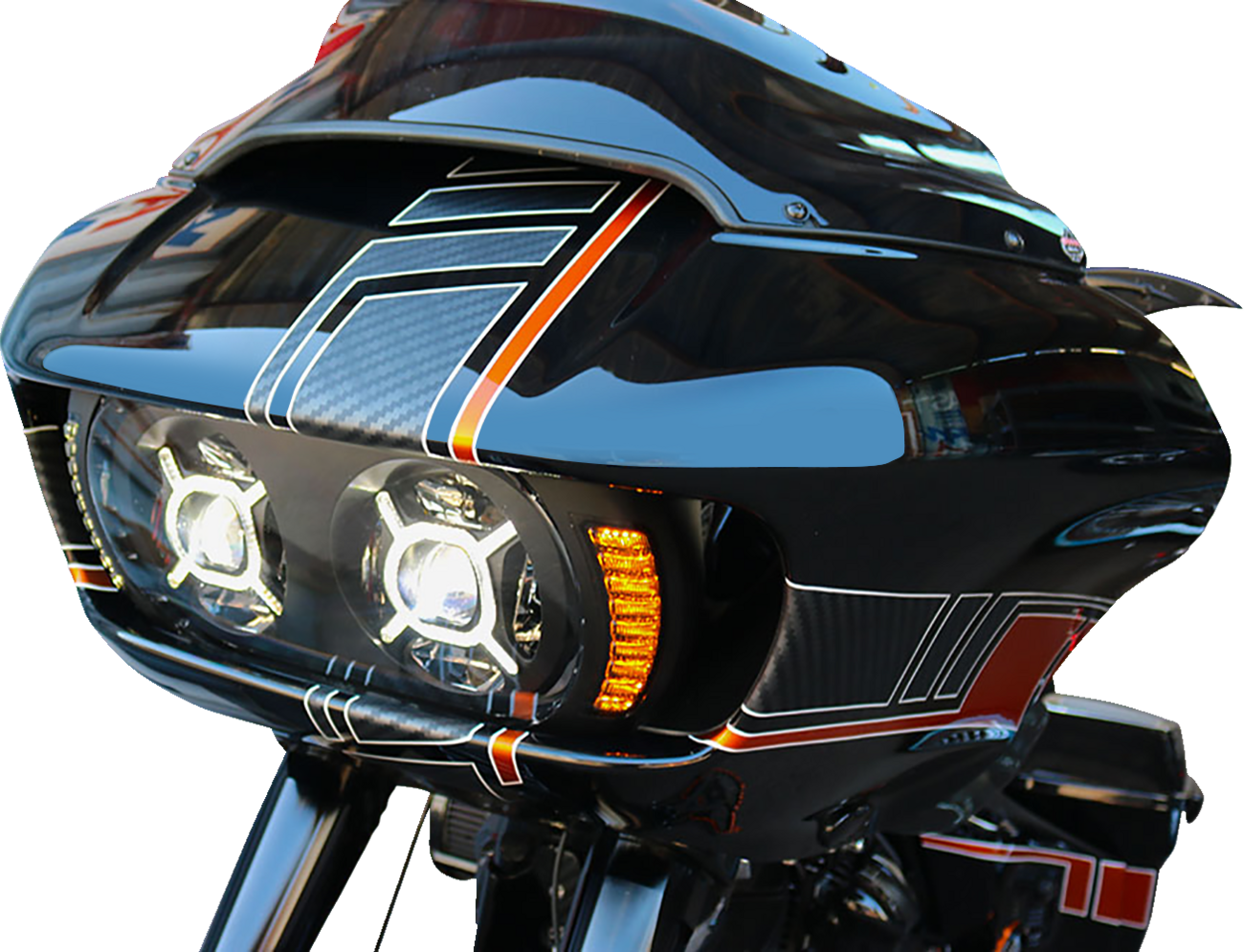 PAUL YAFFE BAGGER NATION Tracer Turn Signal Bezel