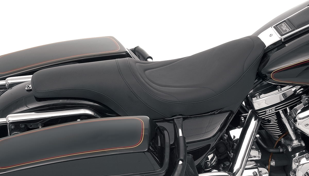 Drag specialties seats Predator Seat - Mild Stitch - FLHR/FLHX '99-'07 Harley Davidson