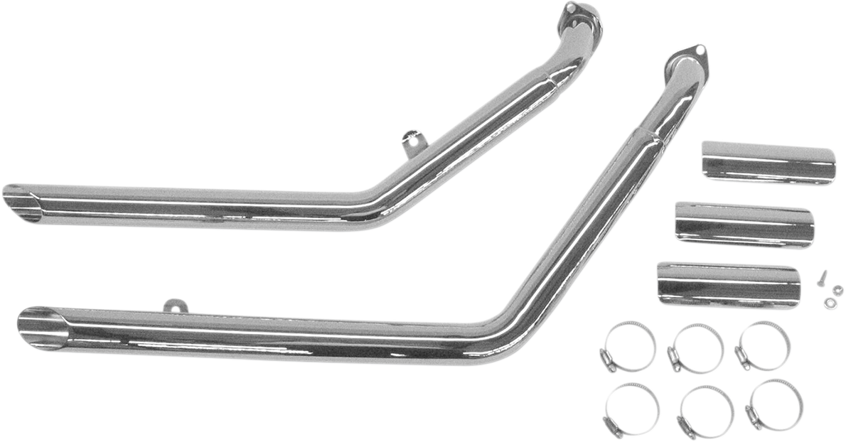 Cobra Drag Pipes Exhaust System 1987-1996 Honda VT1100C Shadow