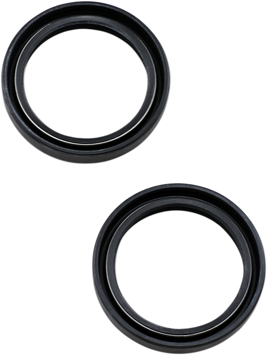 Parts unlimited Front Fork Seals - 43 mm ID x 55.1 mm OD x 9.5/10 mm T Suzuki/Kawasaki/Yamaha