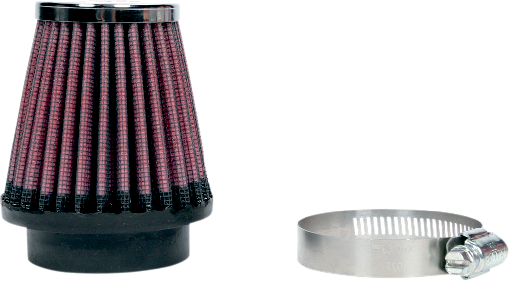 K & n Universal Clamp-On Air Filter - 49 mm