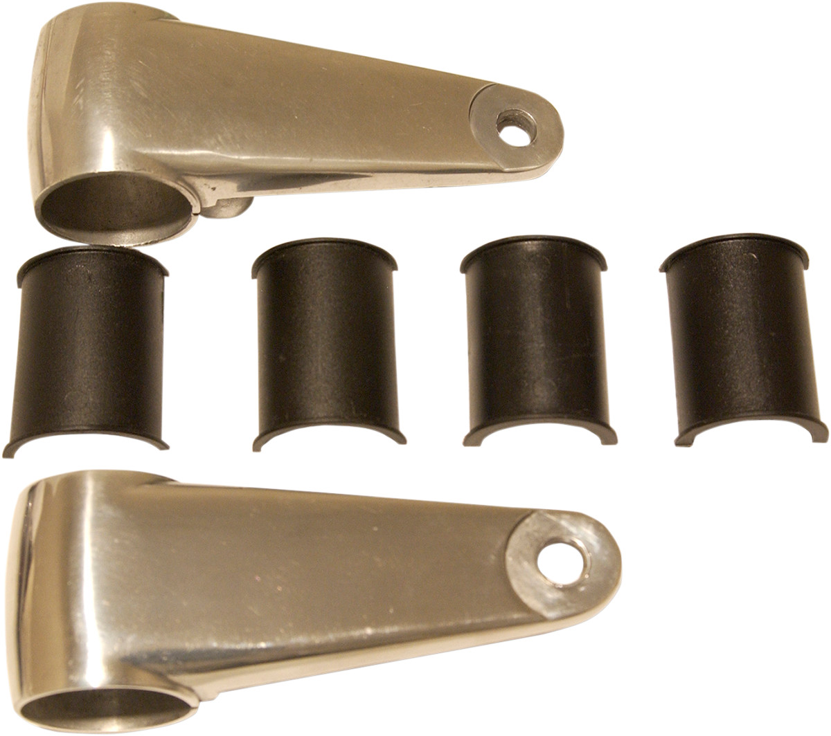 EMGO Cast Aluminum Headlamp Mounting Brackets