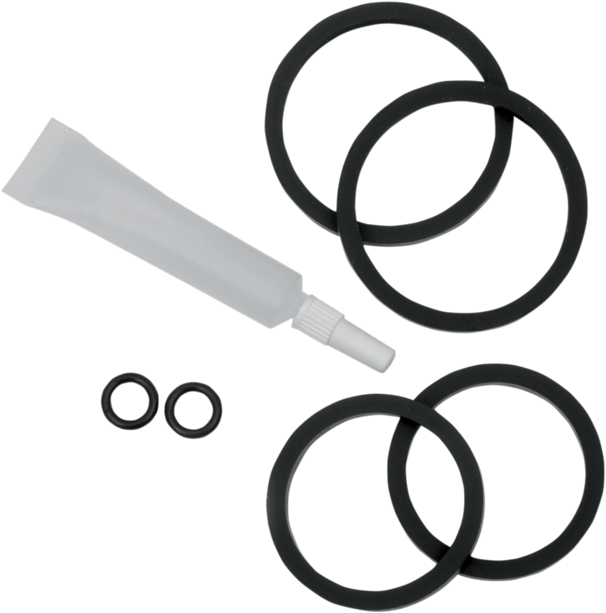 PERFORMANCE MACHINE (PM) Four-Piston Differential-Bore Caliper Replacement Rubber Parts