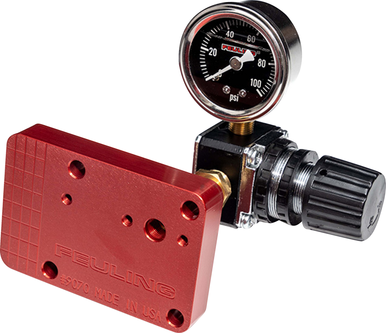 Feuling parts Piston Cooling Jet Pressure Tester Block Kit - Stand Alone Tool