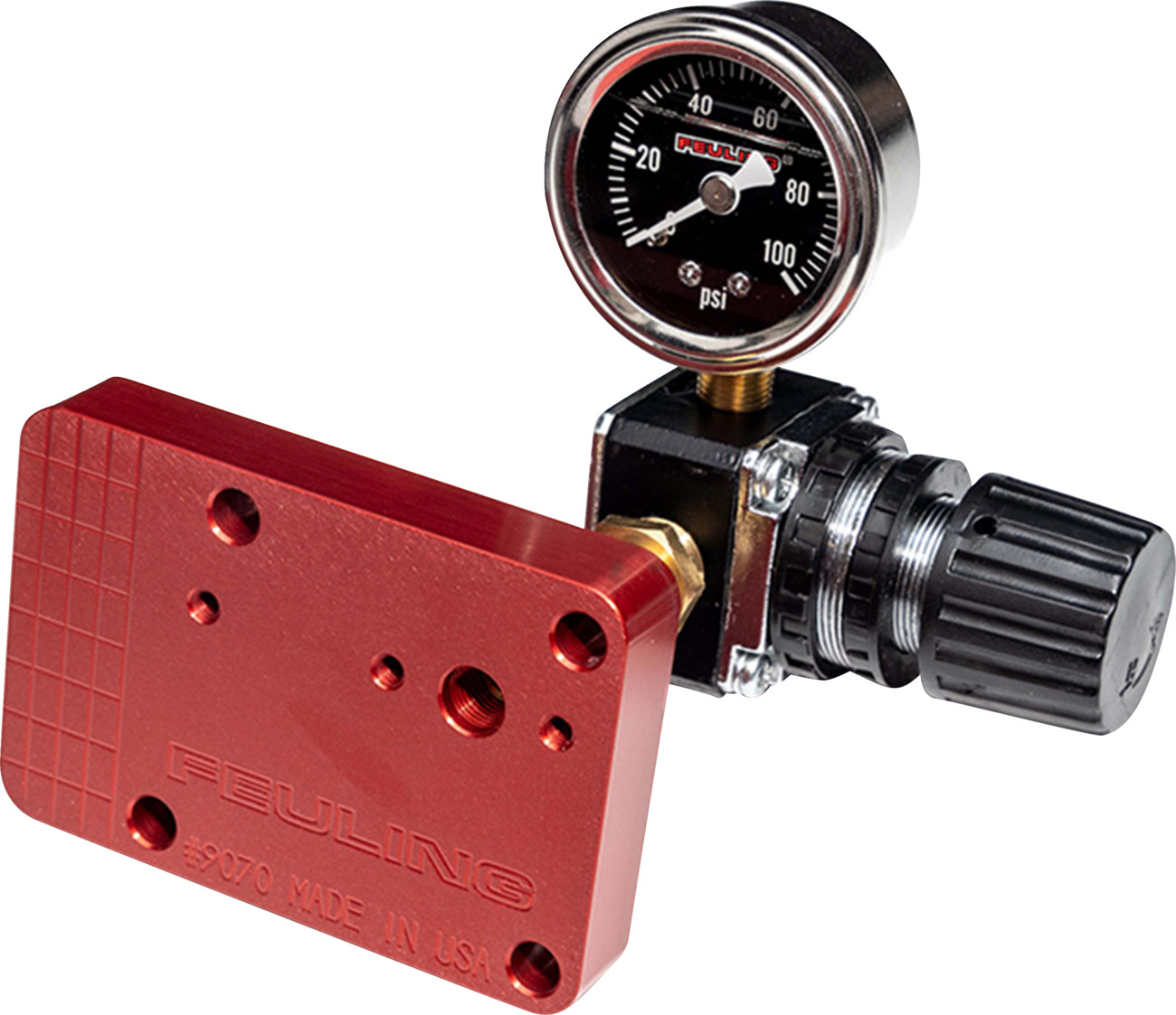 FEULING PARTS Piston Cooling Jet Pressure Tester Block Kit - Stand Alone Tool