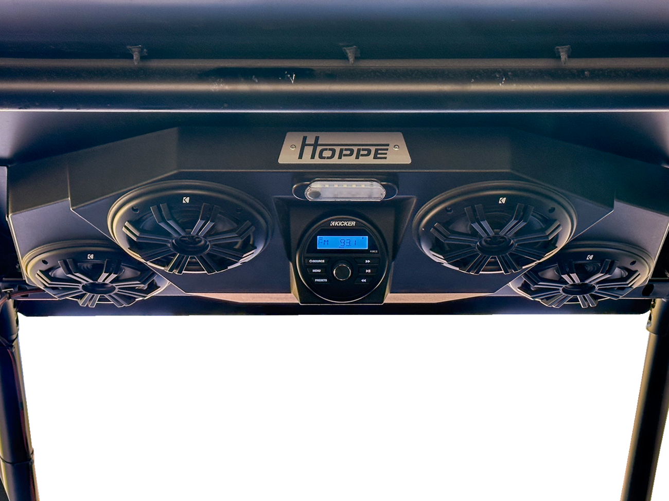 Hoppe Industries Mini Audio Sound Bar Polaris RZR Pro XP / Turbo R 2020-2024