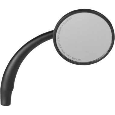 MIRROR RND RH BLACK