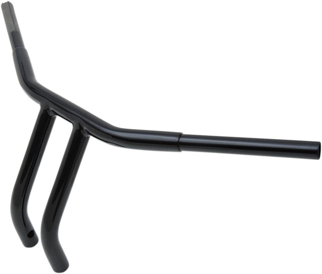 Drag specialties 1-1/4" Buffalo T-Bar - Inverted - TBW - Black