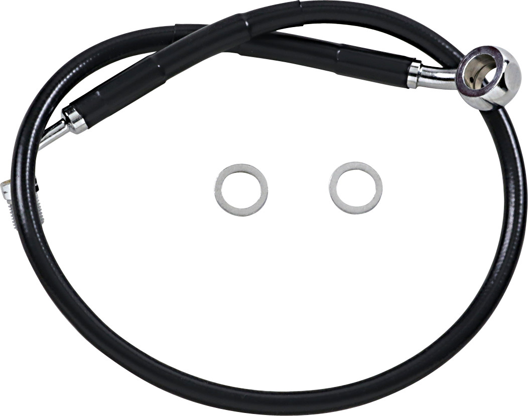 Drag Specialties Extended Upper Brake Line Kit For Harley ABS FXFB / FXLRS 2018-2024