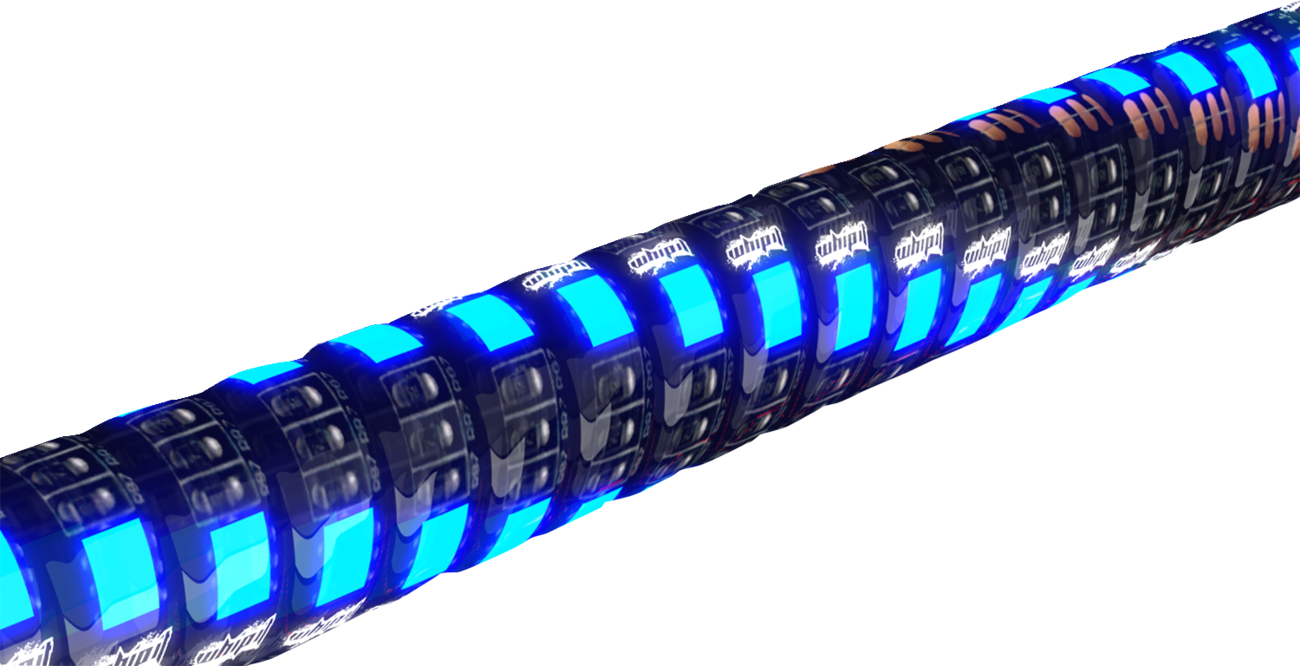 Whipitlightrods 3' Whip Light Rod - Bluetooth® - RGB
