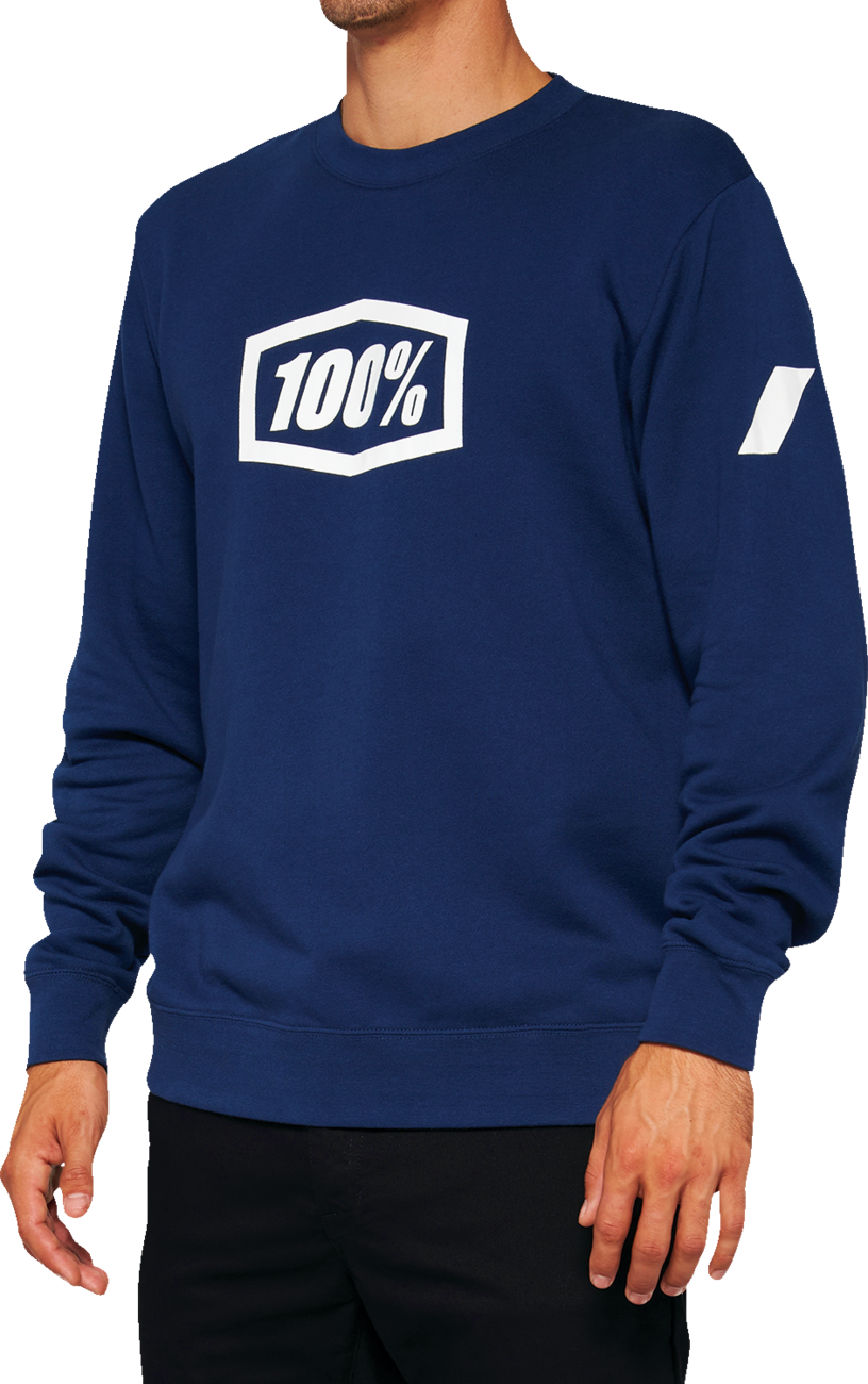 100% Icon Long-Sleeve Fleece Sweatshirt