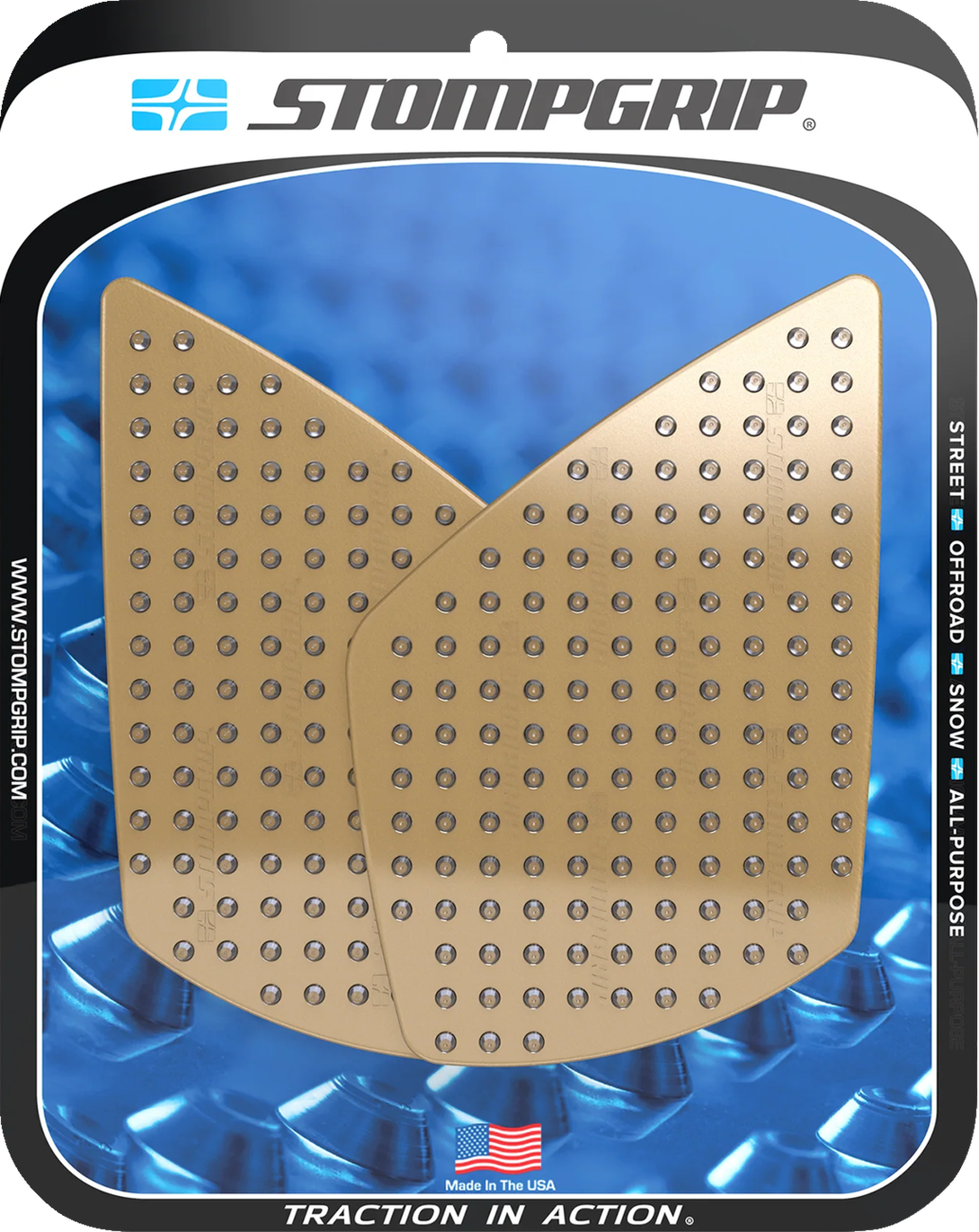 STOMPGRIP Volcano Profile Traction Pad Tank Grips