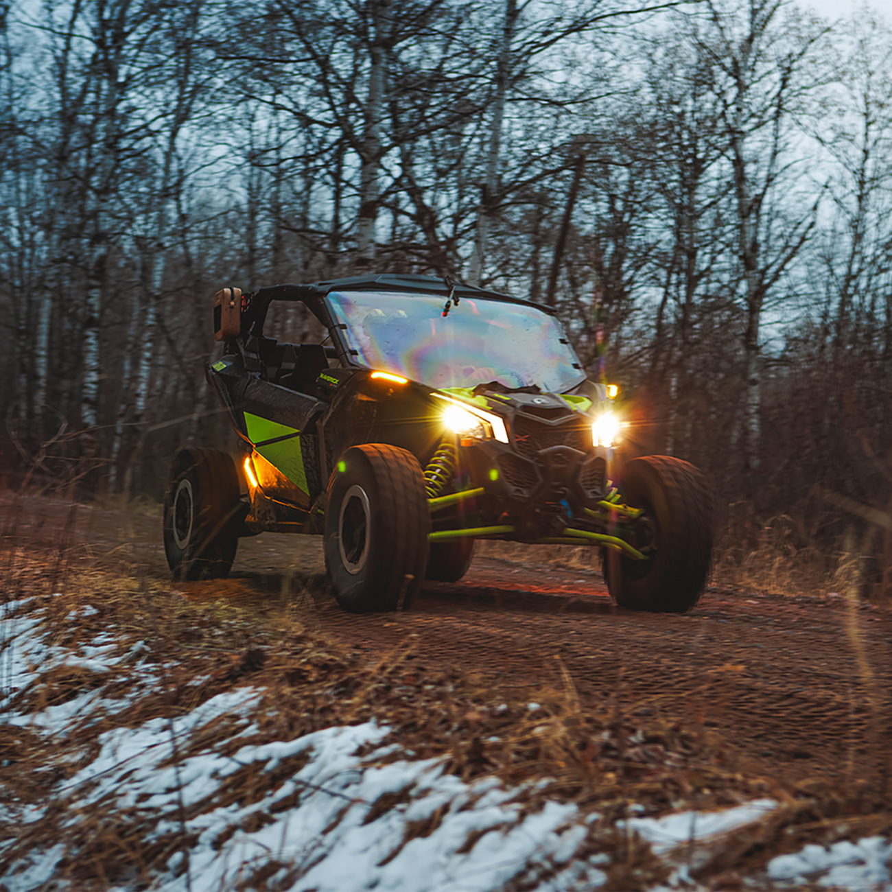 Ravek Apex Lights™ - Running - Amber - Maverick X3 Can-Am