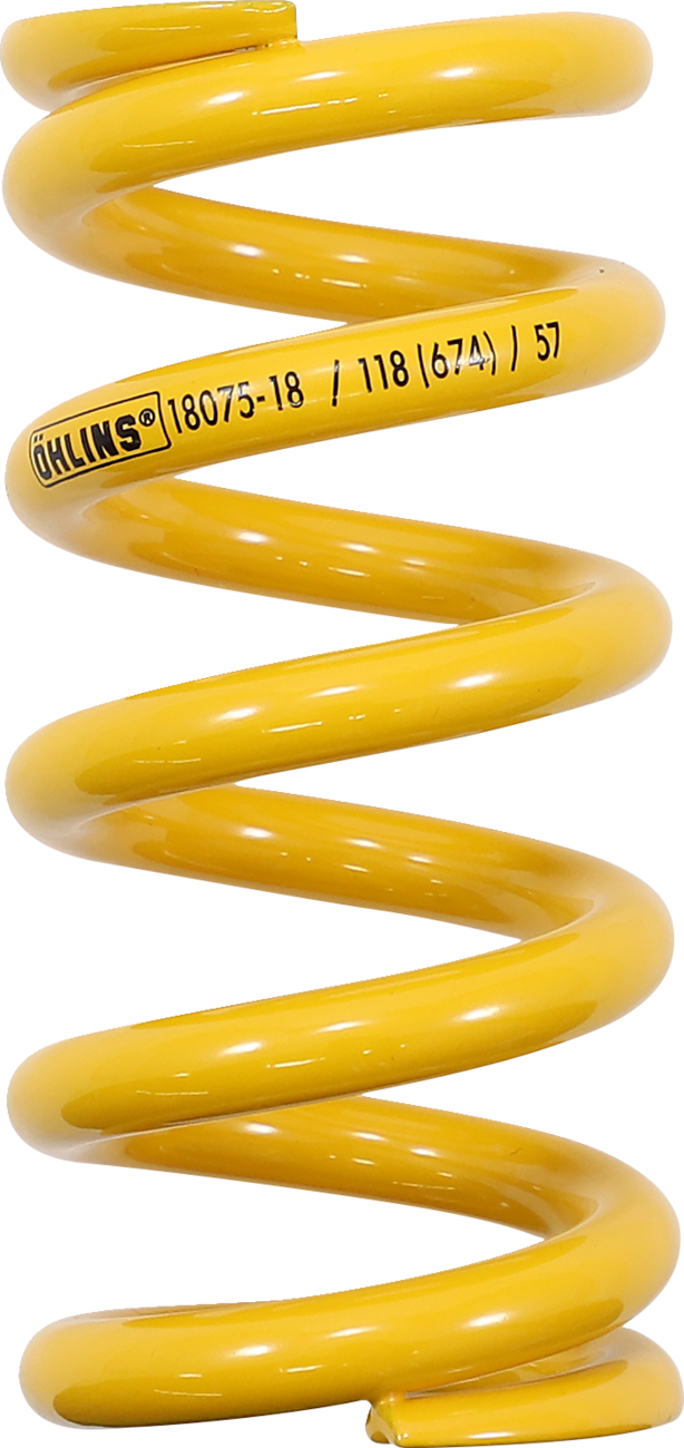 Ohlins-bicycle Shock Spring - 674 lb