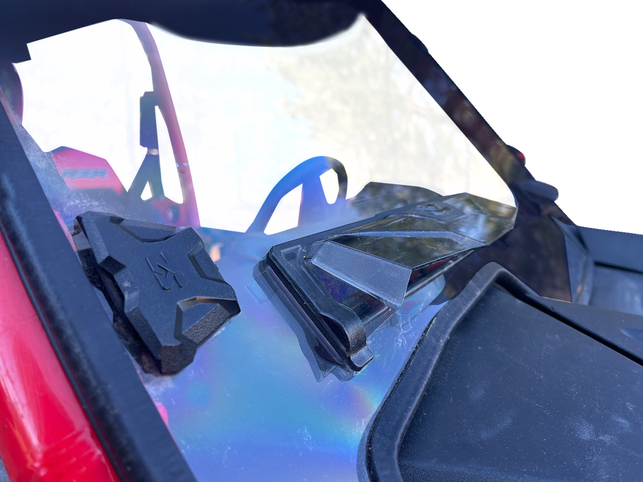 Seizmik Tool-Less Versa Vent Hard Coated Windshield Polaris RZR XP 1000 2019-2023