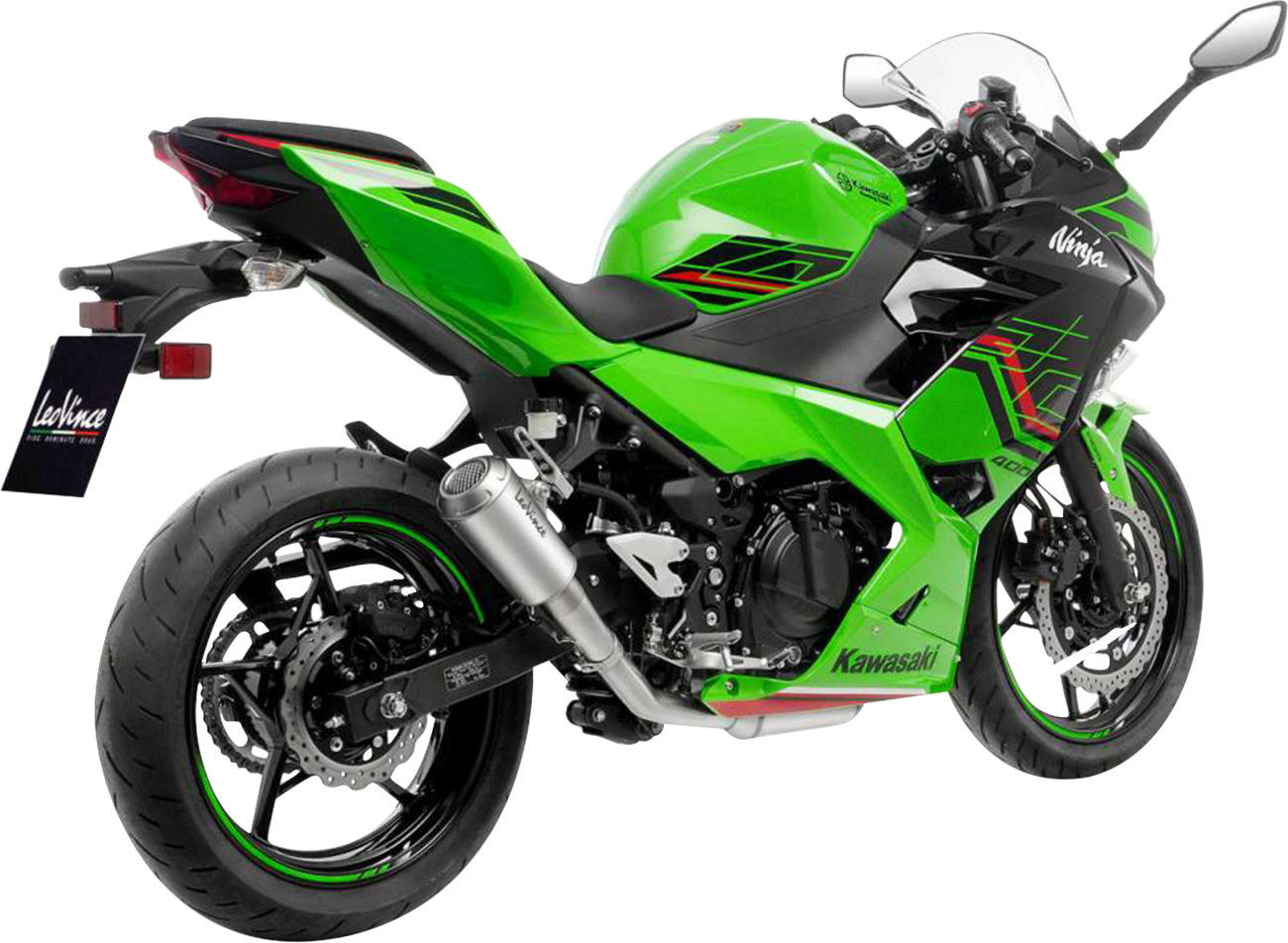 LeoVince LV-10 Slip-On Exhaust Kawasaki Ninja 400 / Z400 2018-2023