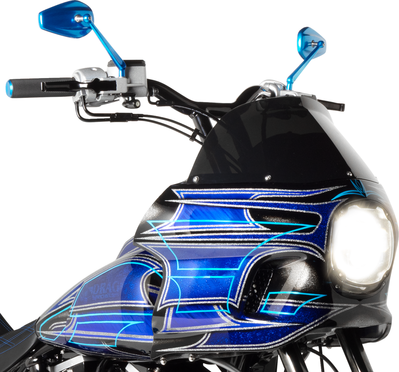 CUSTOM DYNAMICS 5-3/4" LED Halo Headlamp