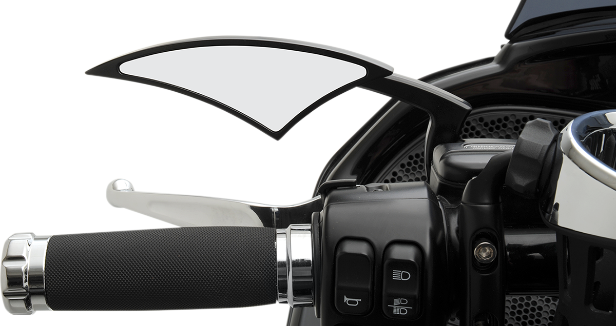 Paul Yaffe Power Wedge Mirrors For Harley