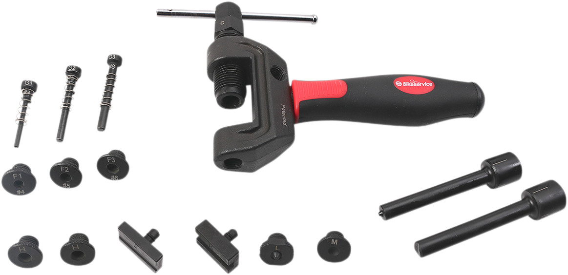 BIKESERVICE Universal Chain Repair Master Tool Kit