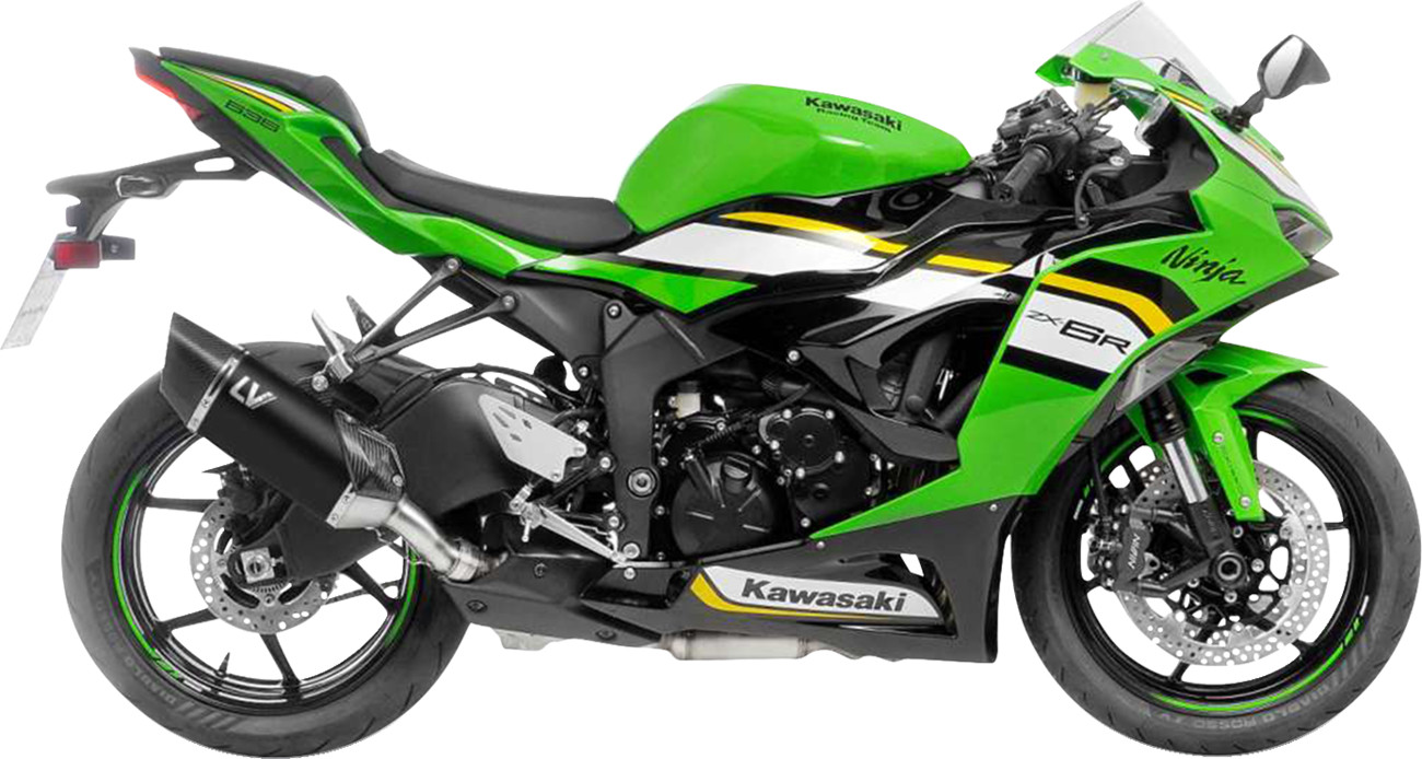 LEOVINCE LV-14 R Black Edition Slip-On Muffler