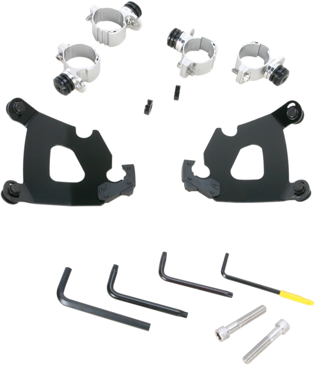 Memphis Shades Cafe Fairing Trigger-Lock Mount Kit For Harley Sportster Forty-Eight 2010-2015