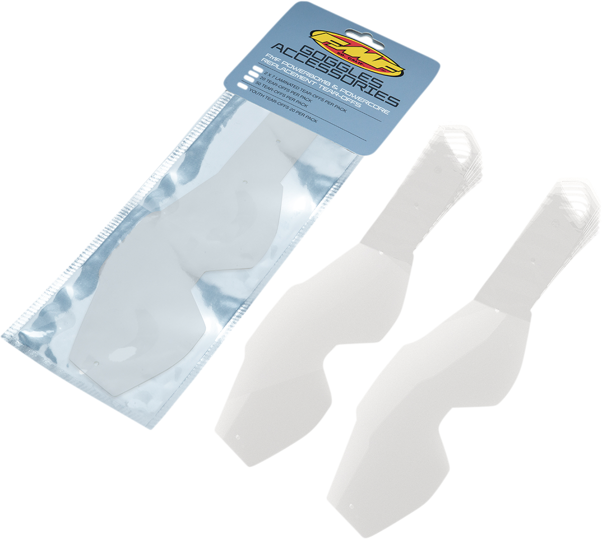 FMF PowerBomb/PowerCore Laminate Tear-Offs (14 Pack)