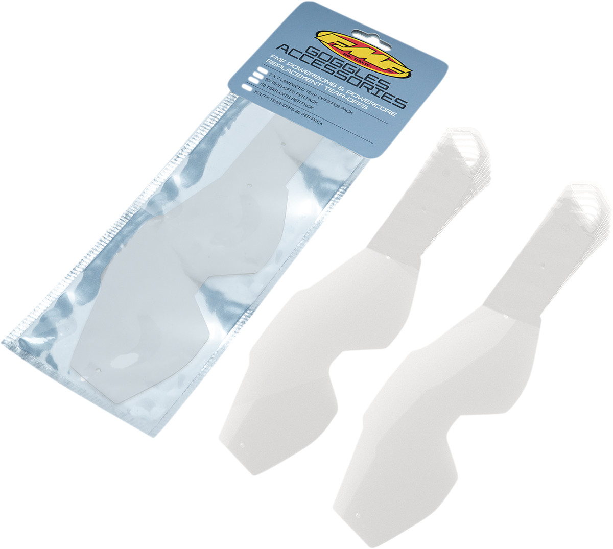 FMF PowerBomb/PowerCore Goggle Tear-Offs