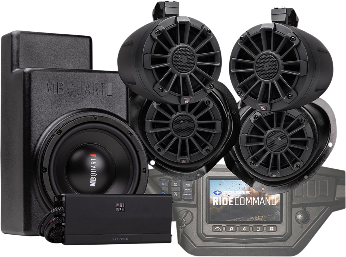 MB QUART Stage 5 Tuned Audio System for RIDE COMMAND™