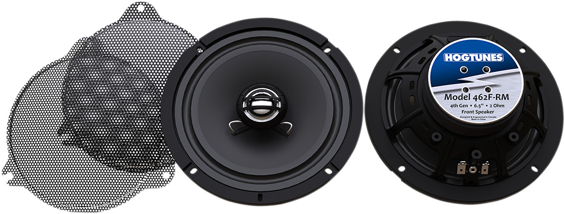 HOGTUNES Front Speakers With Grills