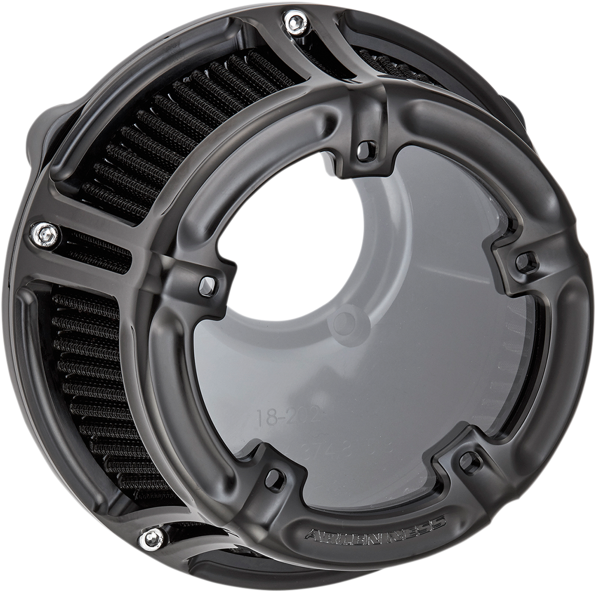Arlen ness Method™ Clear Series Air Cleaner - Black Harley Davidson