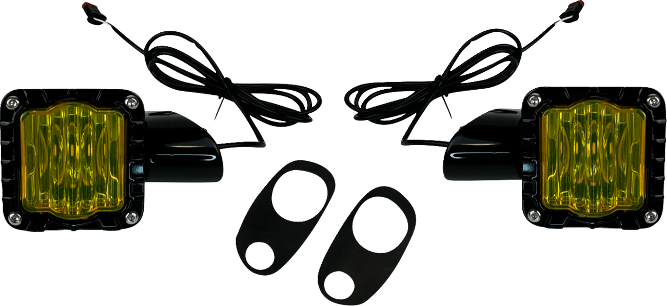Custom Dynamics Shark Demon LED Turn Signals For Harley Road Glide 2015-2025
